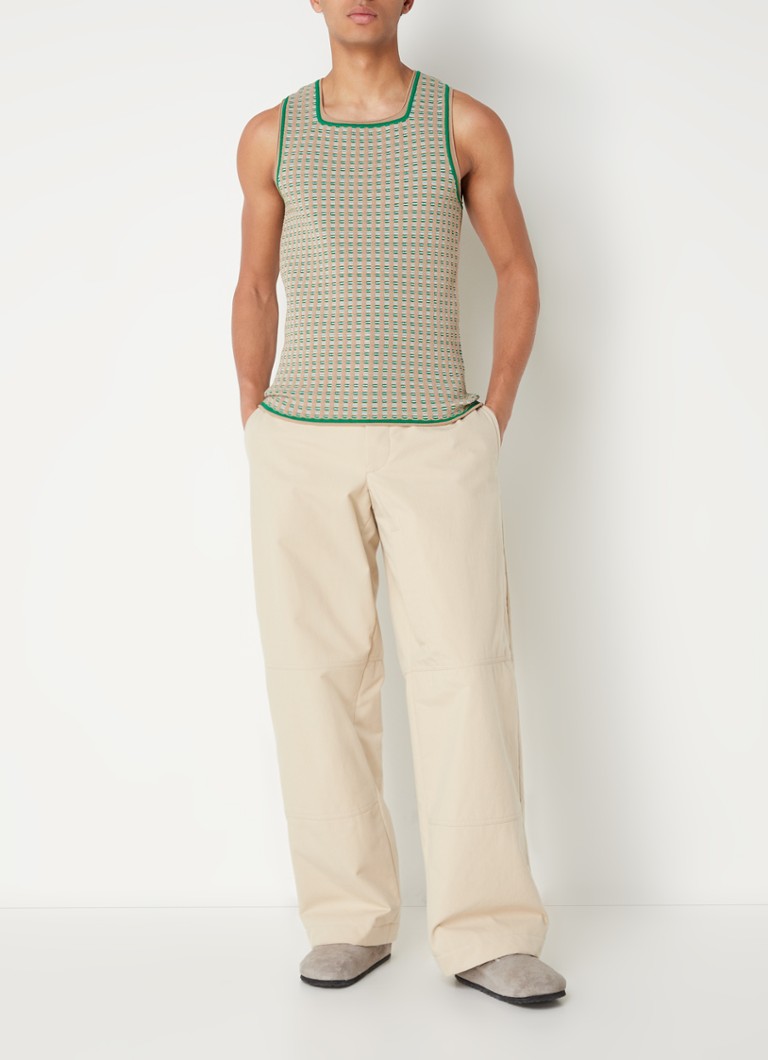 Jacquemus Le Débardeur Macio fijngebreide tanktop met jacquard 