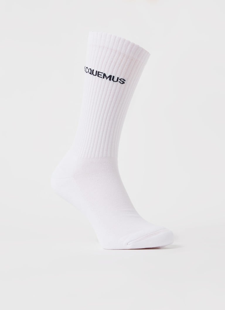 Jacquemus - Les Chaussettes sokken in biologische katoenblend - Wit