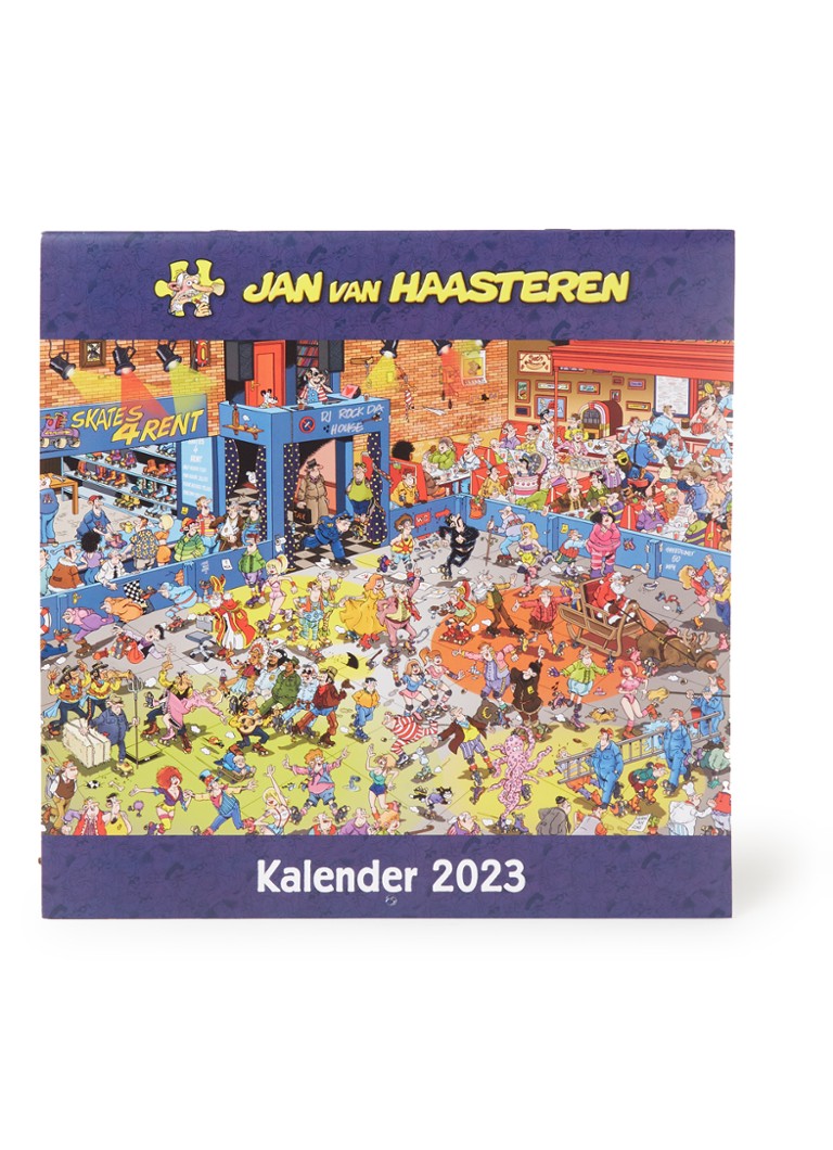 grip Verval Aankondiging Jan van Haasteren kalender 2023 • Multicolor • de Bijenkorf