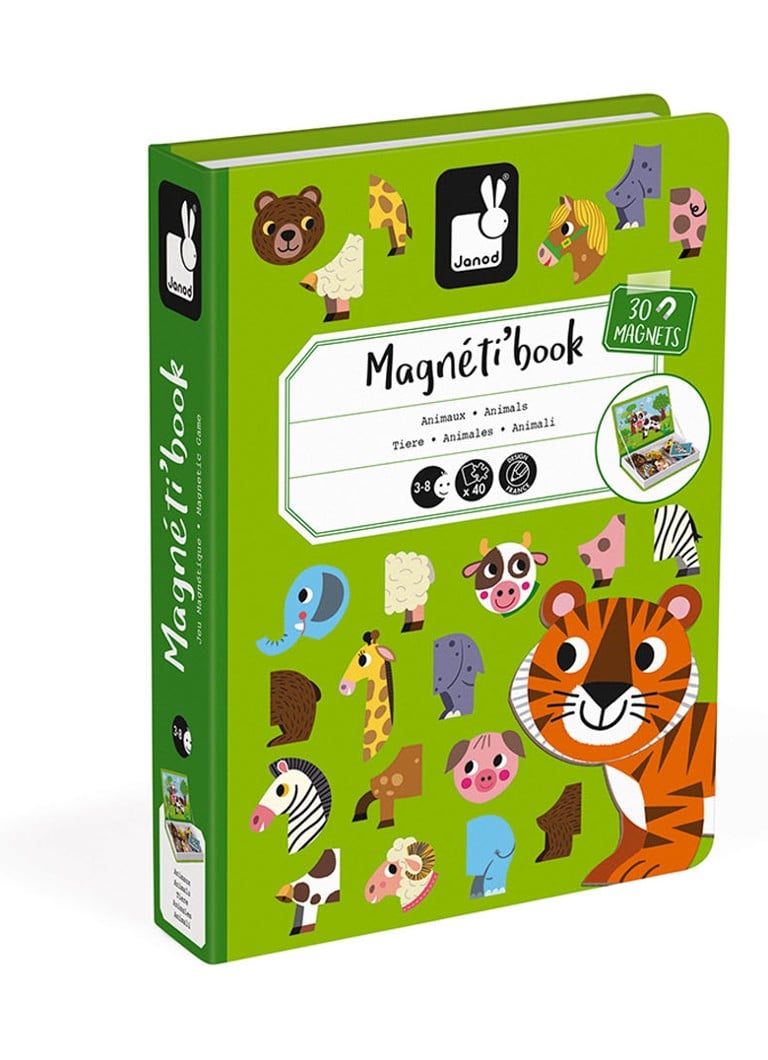 Janod - Animals magneet speelset - Groen