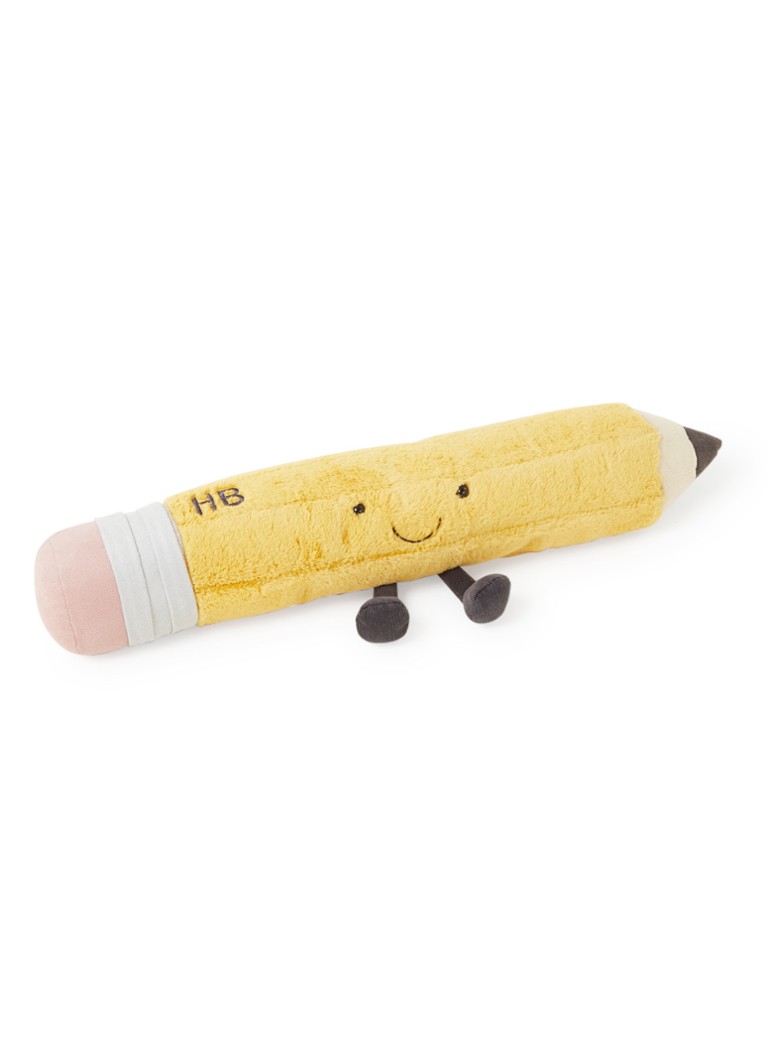Jellycat Smart Stationery potlood knuffel 42 cm • Geel • de Bijenkorf