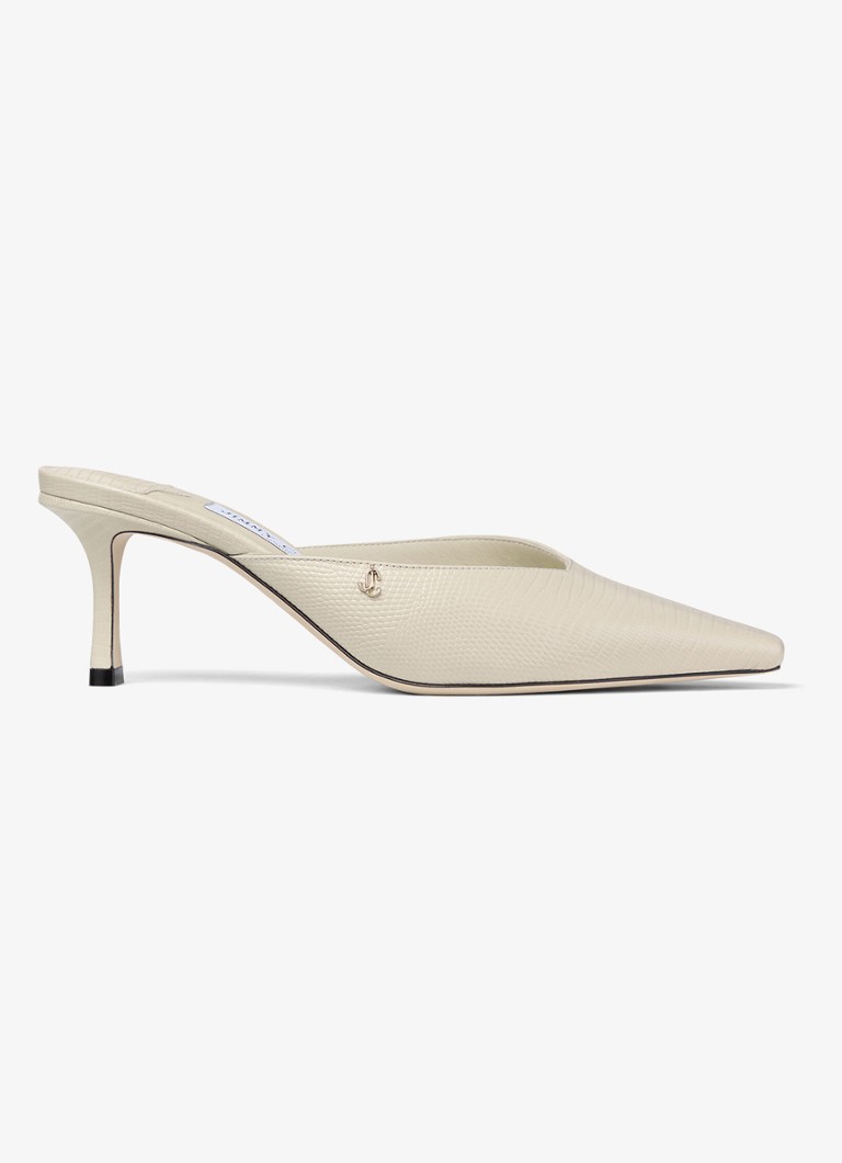 Jimmy Choo - Vivi 65 muiltje van kalfsleer - Beige