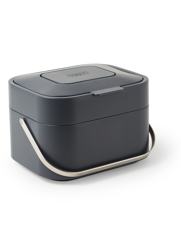 Joseph Joseph - IntelligentWaste Caddy prullenbak 4 liter - Antraciet