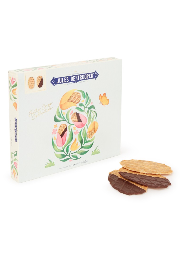 Jules Destrooper Butter Crisp Collection natuurboterwafels met pure