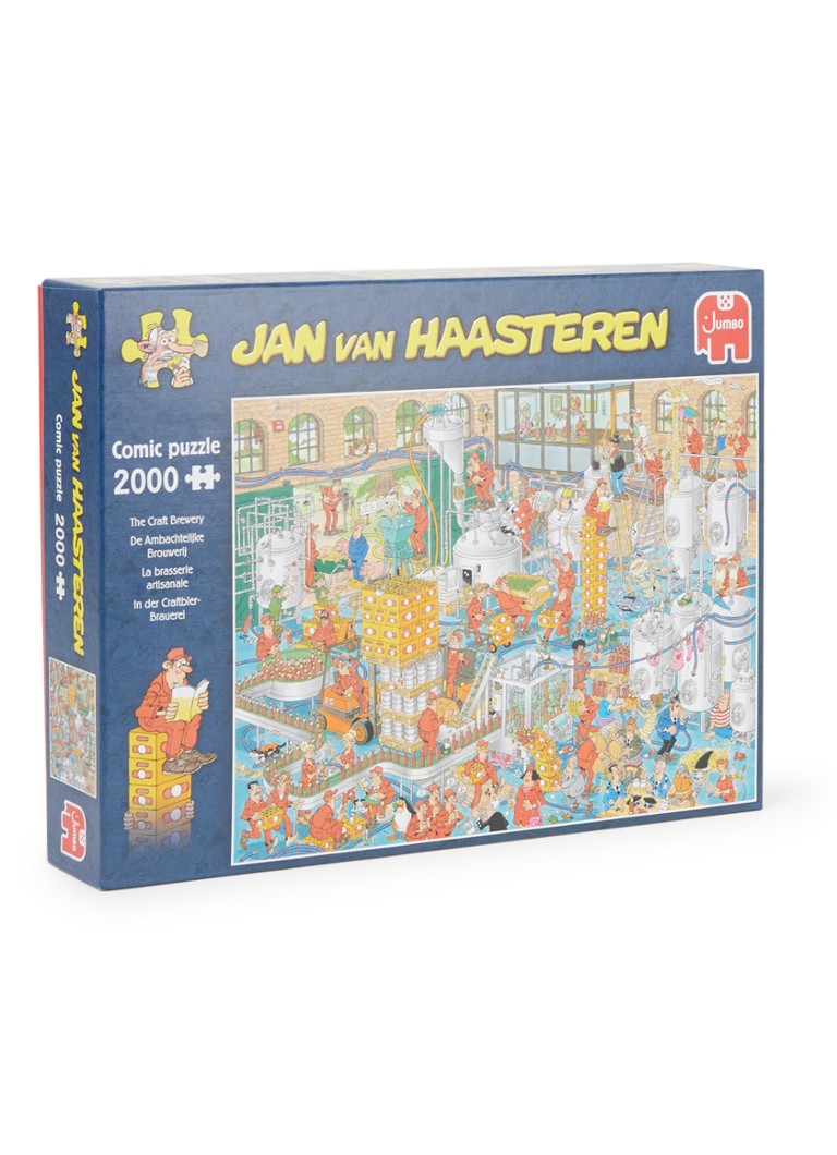 Jumbo - Jan van Haasteren De Ambachtelijke Brouwerij legpuzzel 2000 stukjes - Multicolor