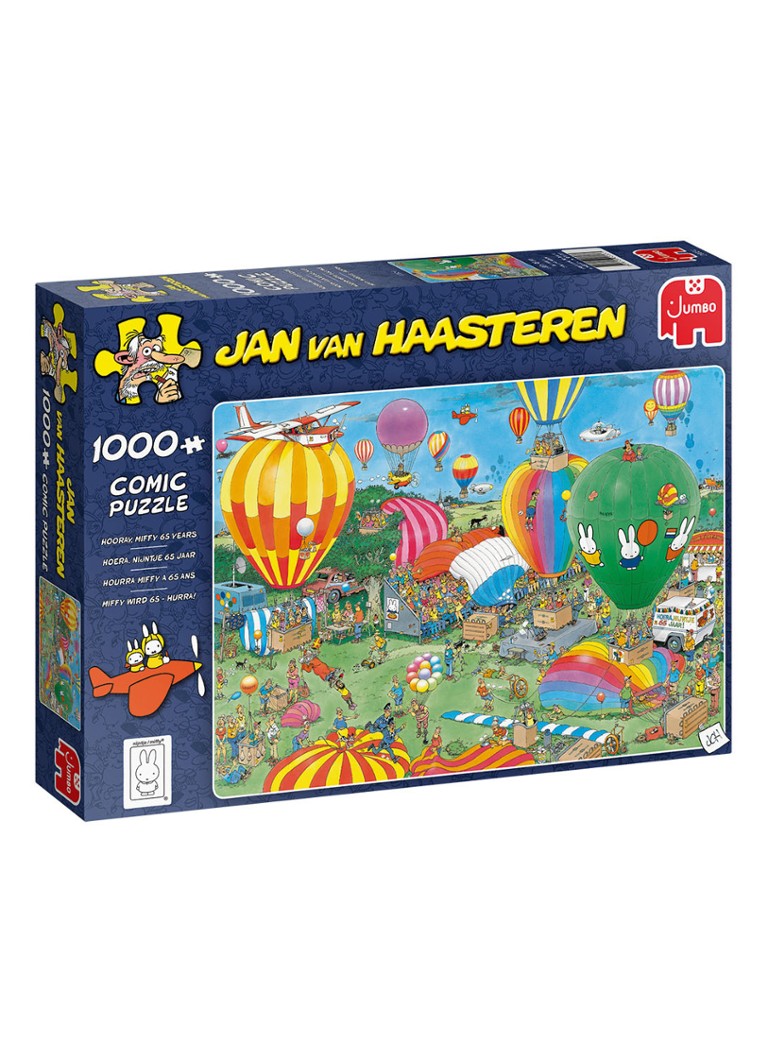 Jumbo - Jan van Haasteren Hoera, nijntje 65 jaar legpuzzel - 1000 stukjes - null