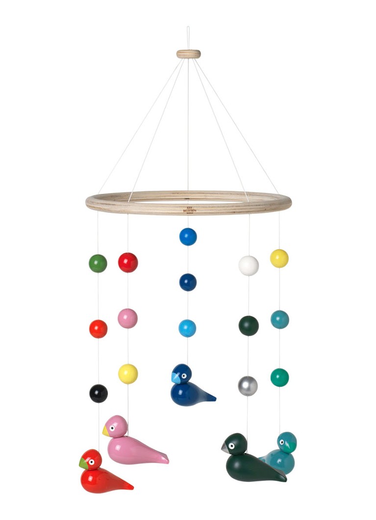 Kay Bojesen - Babies muziekmobiel 47 cm - Lichtbruin