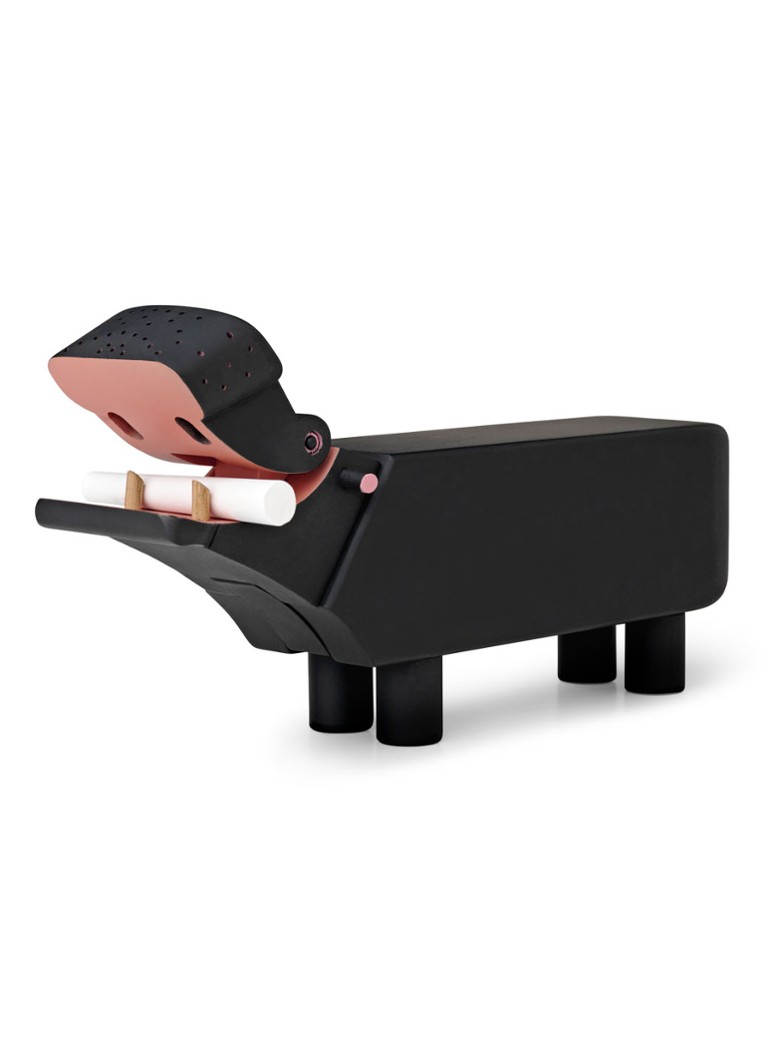 Kay Bojesen - Hippo ornament 10,5 cm - Donkergrijs