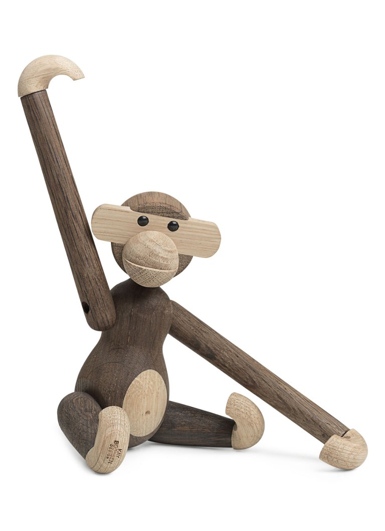 Kay Bojesen - Monkey S ornament 20 cm - Donkerbruin