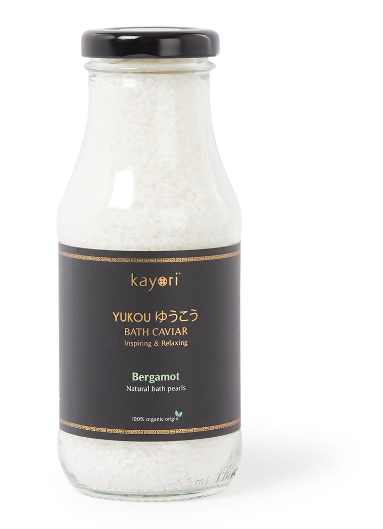 Kayori Yukou Bergamot Bath Caviar badparels • Wit • de Bijenkorf