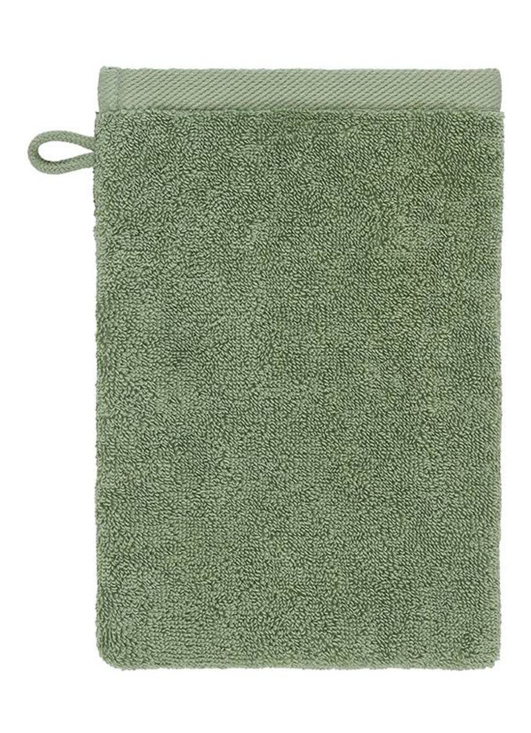 KENZO - KZ Iconic washand 16 x 22 cm  - Lindegroen