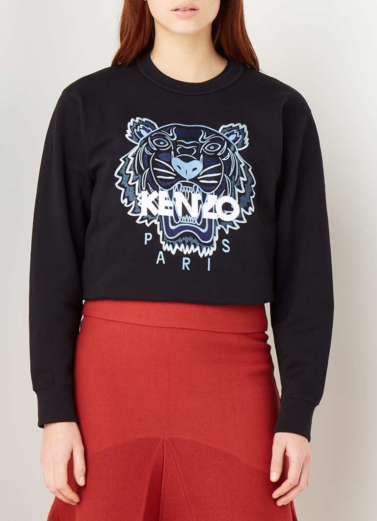 KENZO Sweater met logoborduring • • de