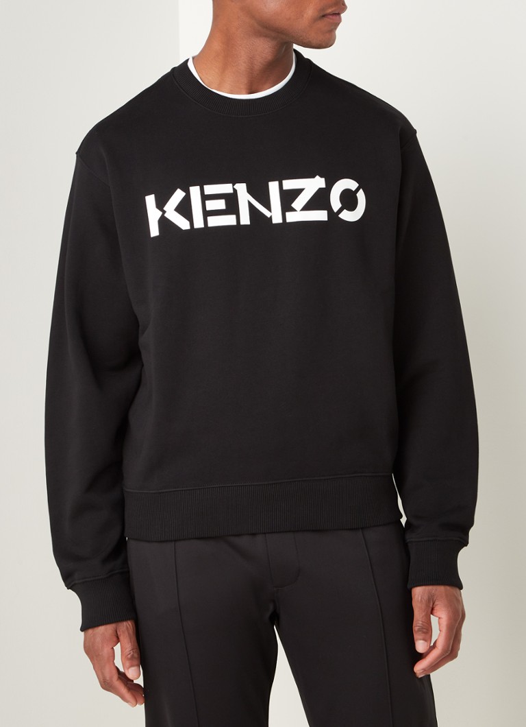 mengsel Minder lexicon KENZO Sweater met logoprint • Zwart • de Bijenkorf