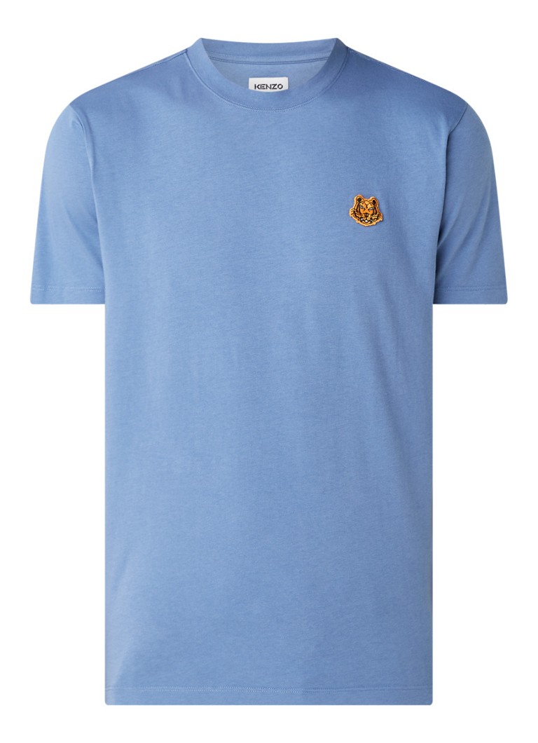 Kenzo T Shirt Met Borduring Blauw De Bijenkorf Kenzo T Shirt Met Borduring Blauw De Bijenkorf