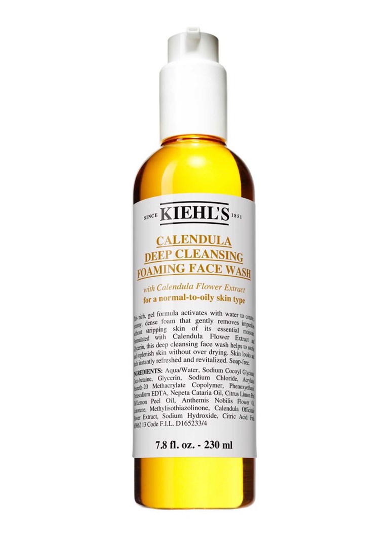 Kiehl's Calendula Deep Cleansing Foaming Wash facewash • de Bijenkorf