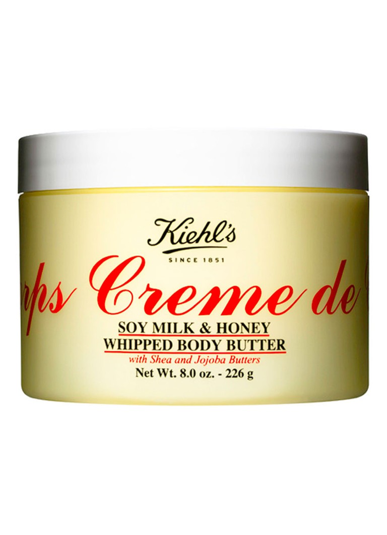 Kiehl's Crème de Corps Soy Milk & Honey Whipped Bodybutter • de Bijenkorf