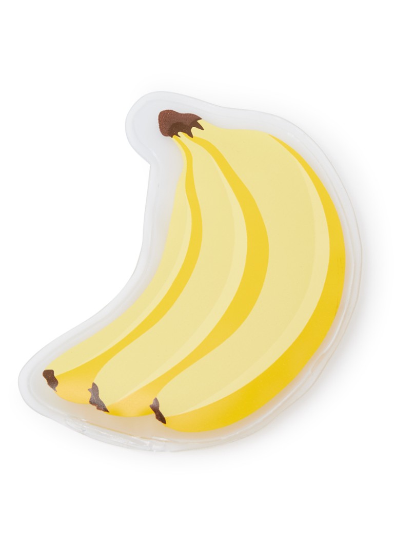 Kikkerland - Banana hot / cold pack - Geel