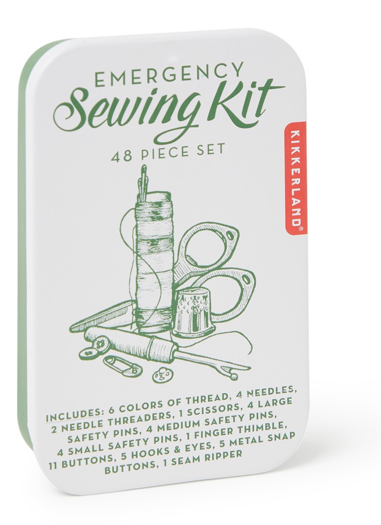 Kikkerland Emergency Sewing Kit naaiset • Donkergroen • de Bijenkorf