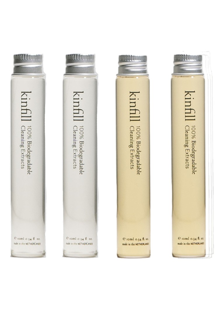 Kinfill - Full House Collection navulling 10 ml set van 4 - Lichtgeel