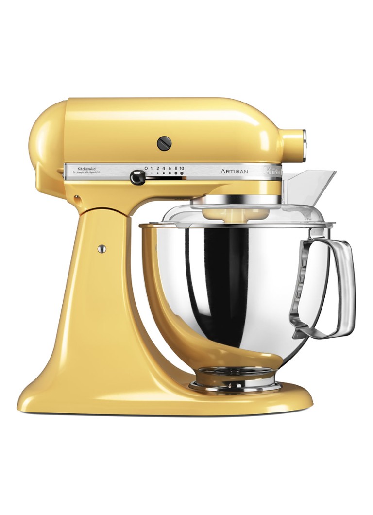 KitchenAid - Artisan keukenmachine 4,8 liter 5KSM175PSEMY - Pastelgeel - Pastelgeel