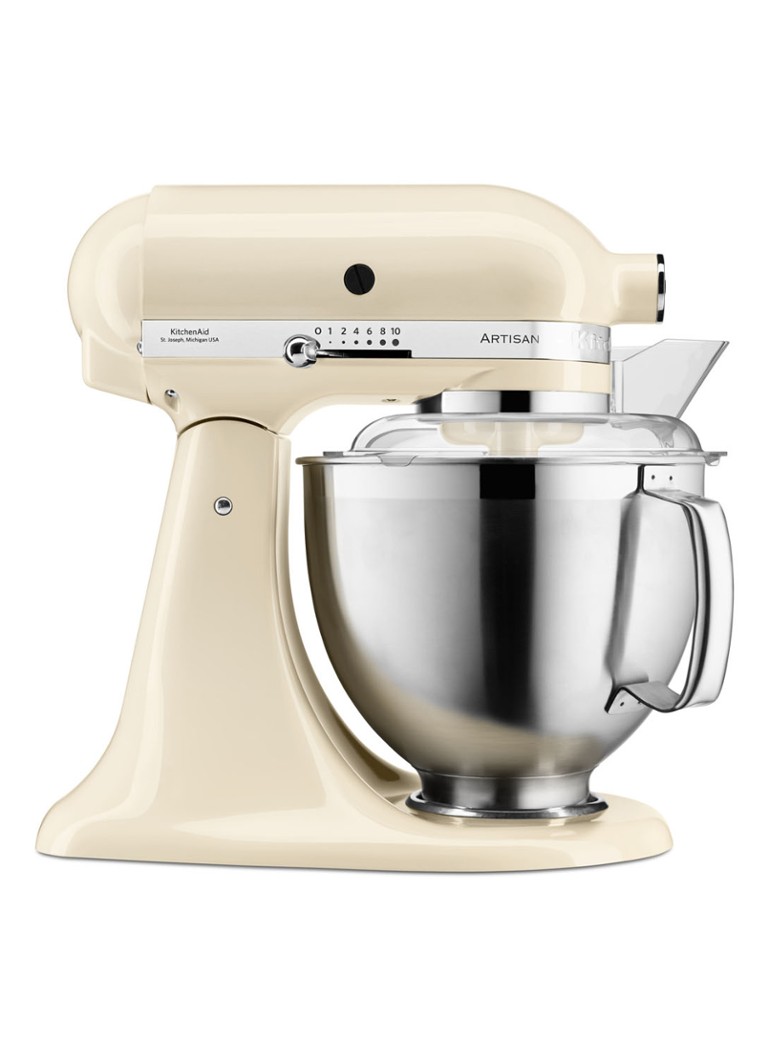 KitchenAid - Artisan keukenmachine 4,8 liter 5KSM185PSEAC - Amandelwit - Creme