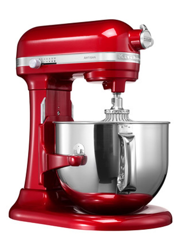 schakelaar Hoogte zonnebloem KitchenAid Artisan mixer-keukenrobot 6,9 liter 5KSM7580X - Keizerrood •  Rood • de Bijenkorf