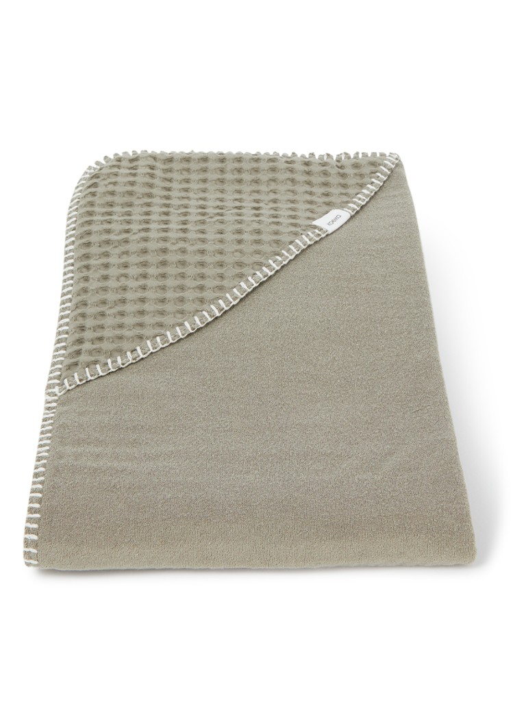 Koeka - Antwerp omslagdoek 77 x 77 cm - Legergroen
