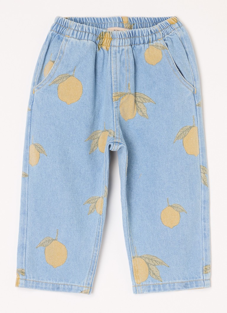 Konges Sløjd - Magot straight leg jeans van biologisch katoen - Indigo