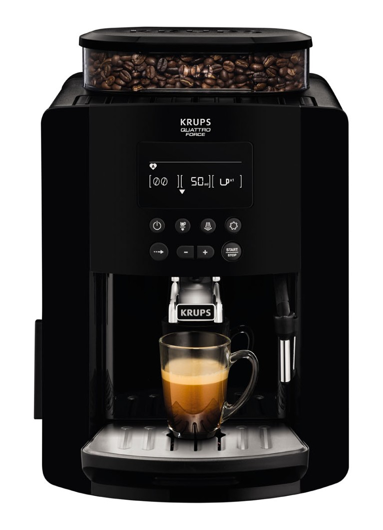 Krups Arabica espressomachine EA8100 • Zwart • de Bijenkorf