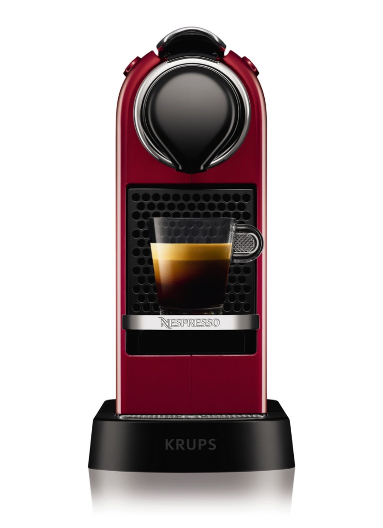 Krups CitiZ Nespresso machine XN7405 • Rood de Bijenkorf
