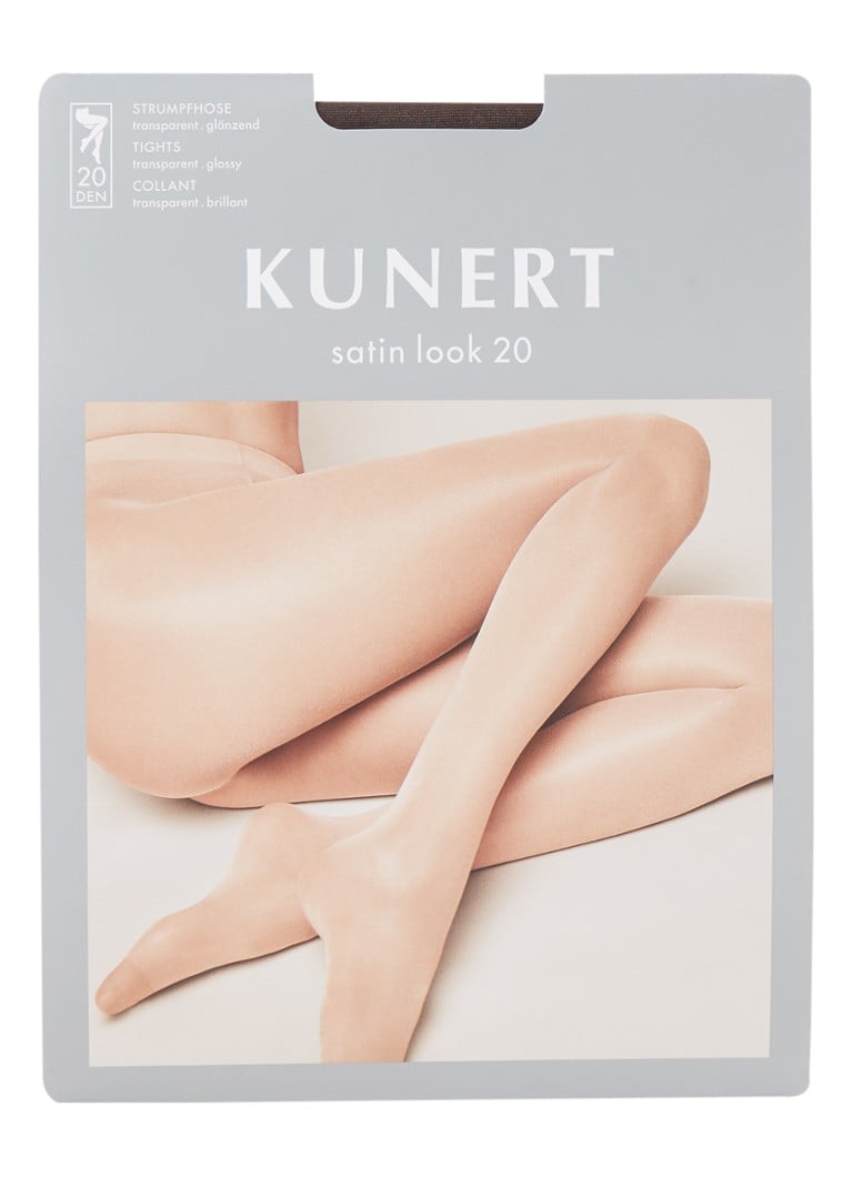 Kunert - Satin Look panty in 20 denier - Antraciet