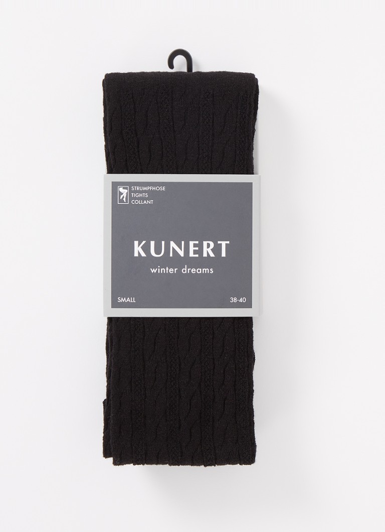 Kunert - Winter Dreams maillot in wolblend - Zwart