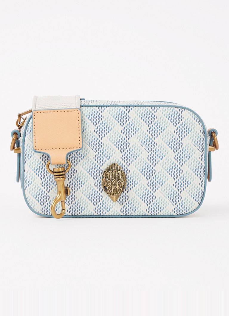 Kurt Geiger - Camden crossbodytas met verstelbare schouderriem - Blauw