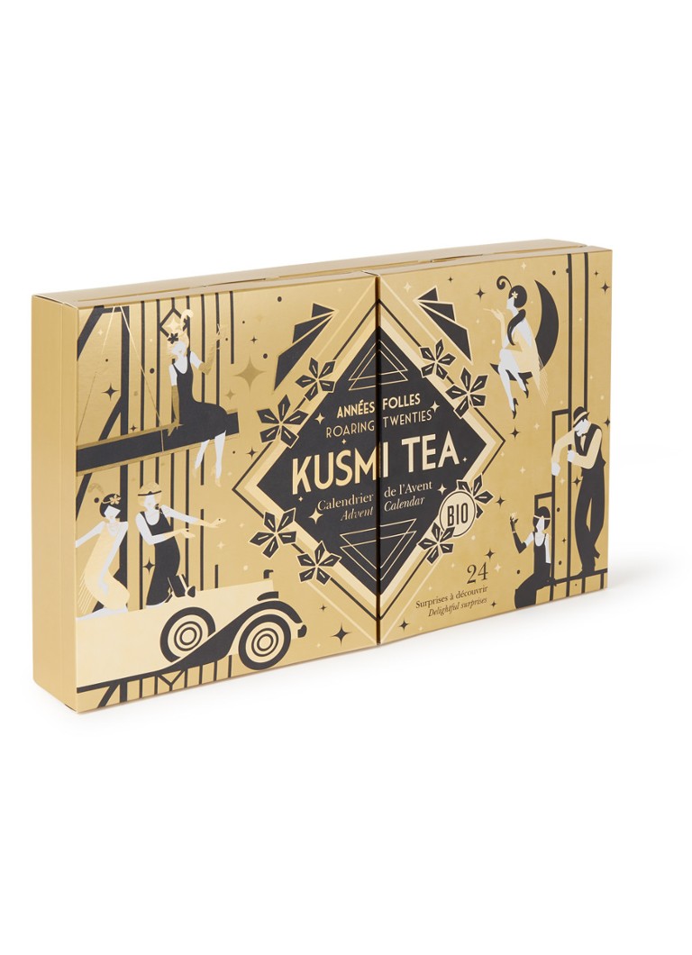 Kusmi Tea - Tsarevna biologische thee adventskalender in Roaring Twenties editie 24 stuks - Goud