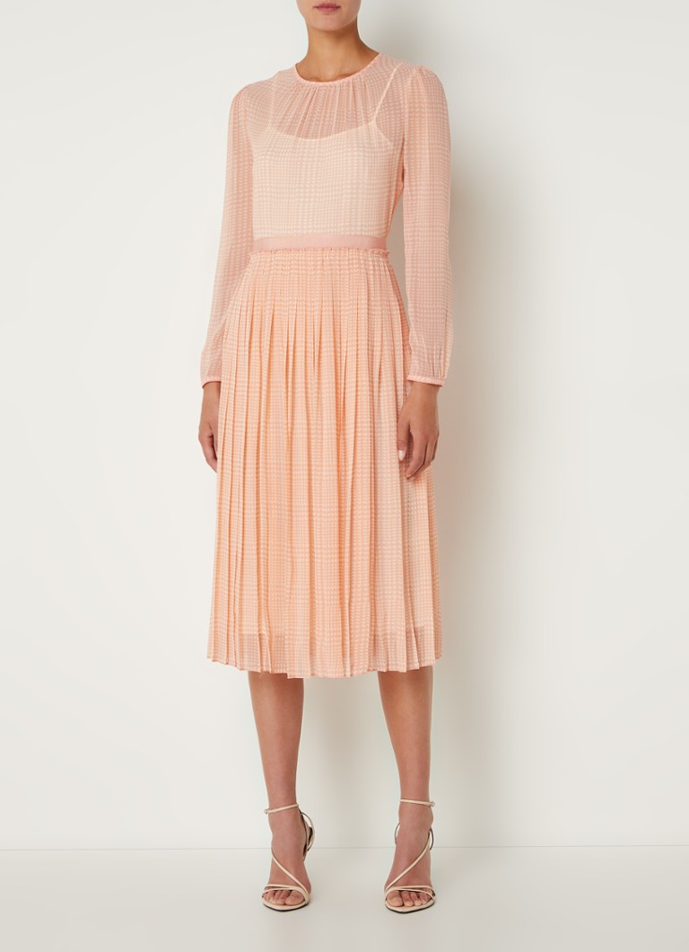 Jupe midi femme Nina - Imprimé fluide, made in France |Svetlana K