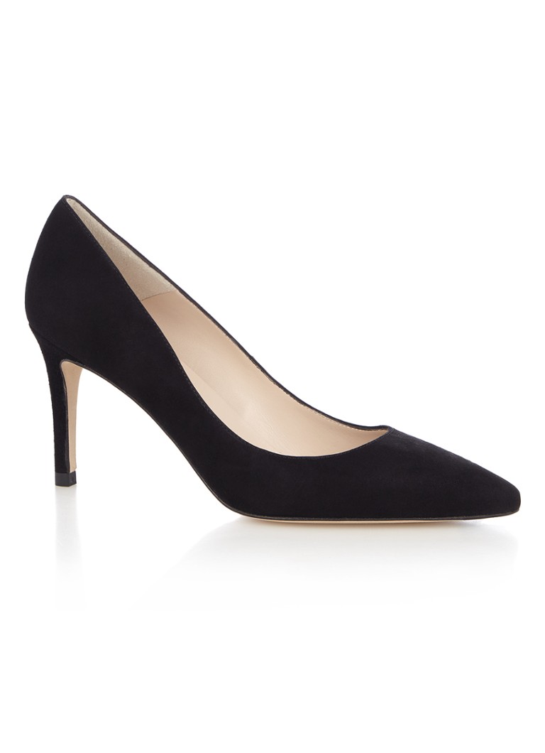 L.K.Bennett - Floret pump van leer - Zwart