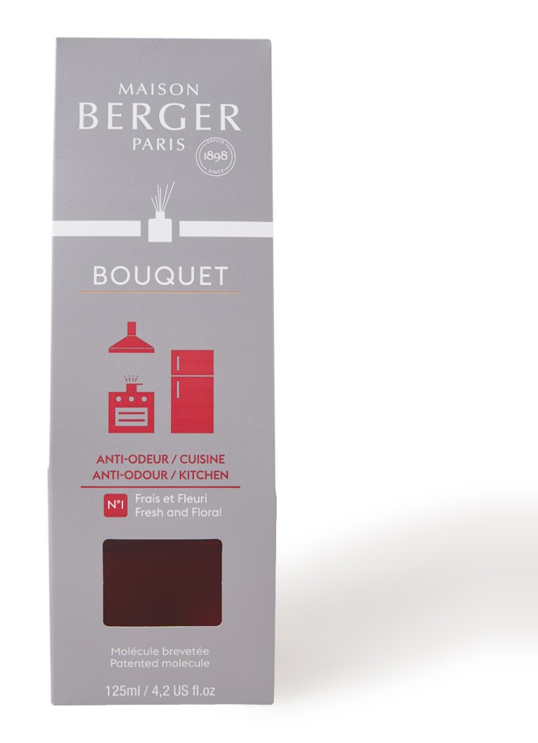 Lampe Berger AntiOdeur keukenluchtjes geurstokjes 125 ml • Rood • de