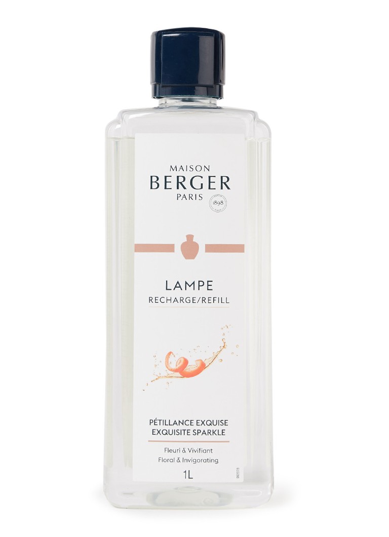 Lampe Berger Petillance Exquise Navulling Voor Geurbrander 1 Liter Transparant De Bijenkorf