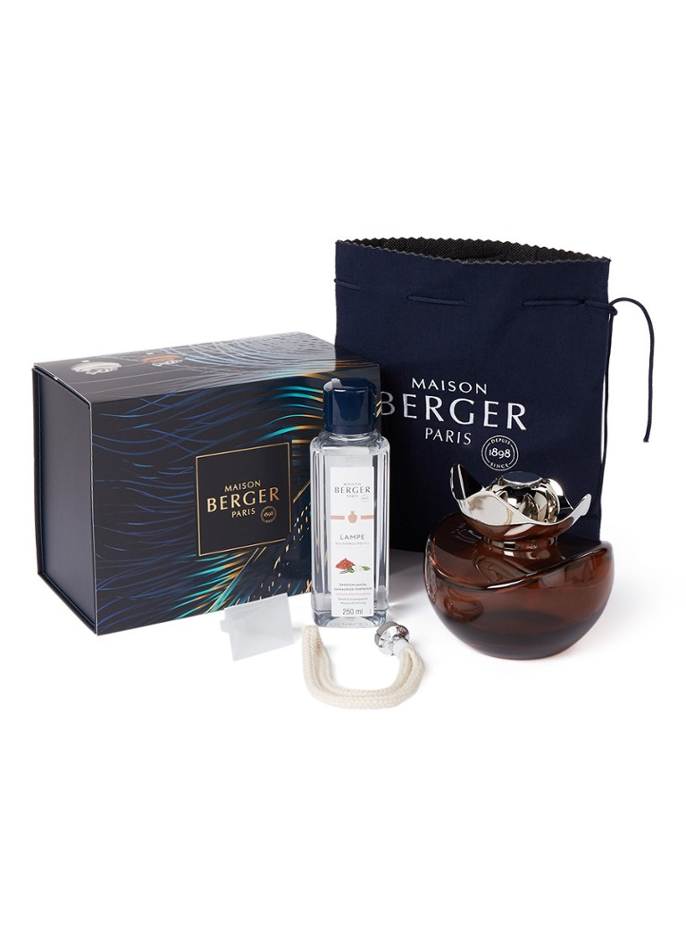 Lampe Berger Temptation Chocolat Geurbrander Met Navulling Giftset Cognac De Bijenkorf