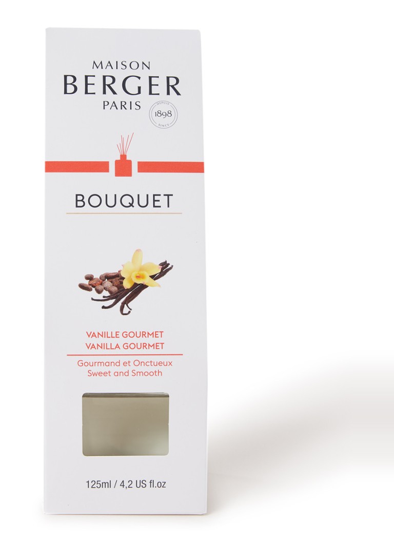 Lampe Berger Vanille Gourmet geurstokjes 125 ml • Transparant • de