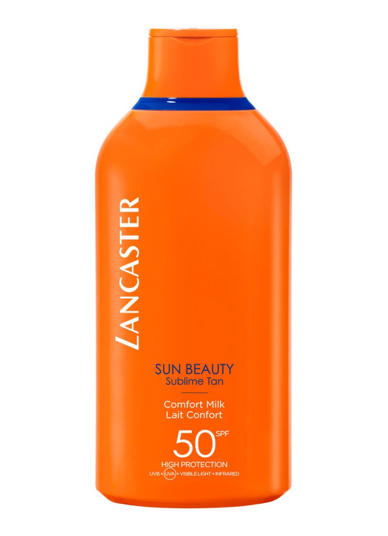 koppel Teleurgesteld Pessimistisch Lancaster Sun Beauty Comfort Milk SPF 50 - zonnebrand • de Bijenkorf