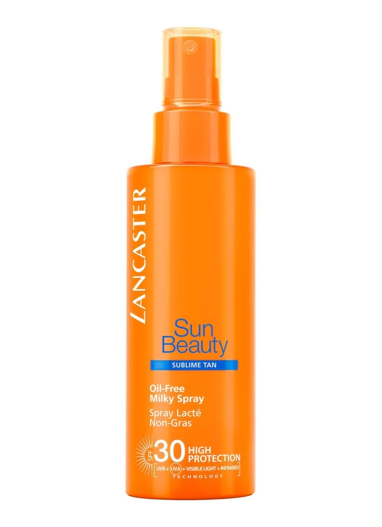 Hulpeloosheid Definitief wang Lancaster Sun Beauty Oil-Free Milky Spray SPF 30 - zonnebrand face- & body  mist • de Bijenkorf