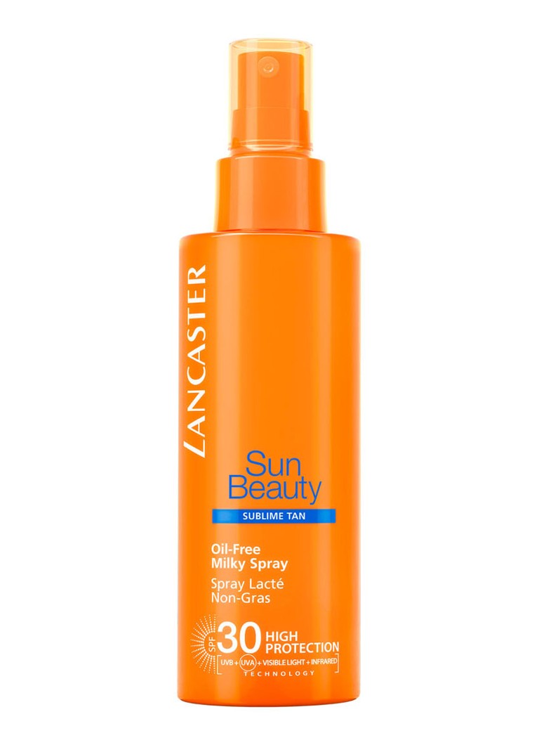 Hulpeloosheid Definitief wang Lancaster Sun Beauty Oil-Free Milky Spray SPF 30 - zonnebrand face- & body mist • de Bijenkorf Hulpeloosheid Definitief wang Lancaster Sun Beauty Oil-Free Milky Spray SPF 30 - zonnebrand face- & body mist • de Bijenkorf