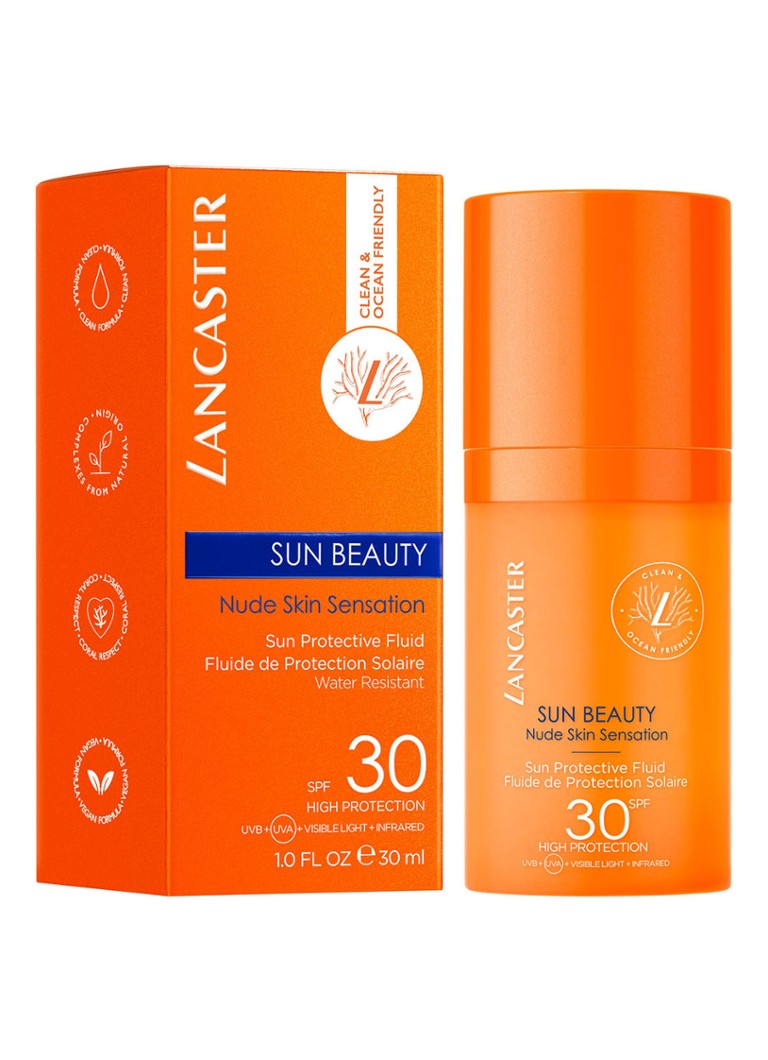 Mannelijkheid mosterd Opeenvolgend Lancaster Sun Beauty Sun Protective Fluid SPF 30 - zonnebrand • de Bijenkorf