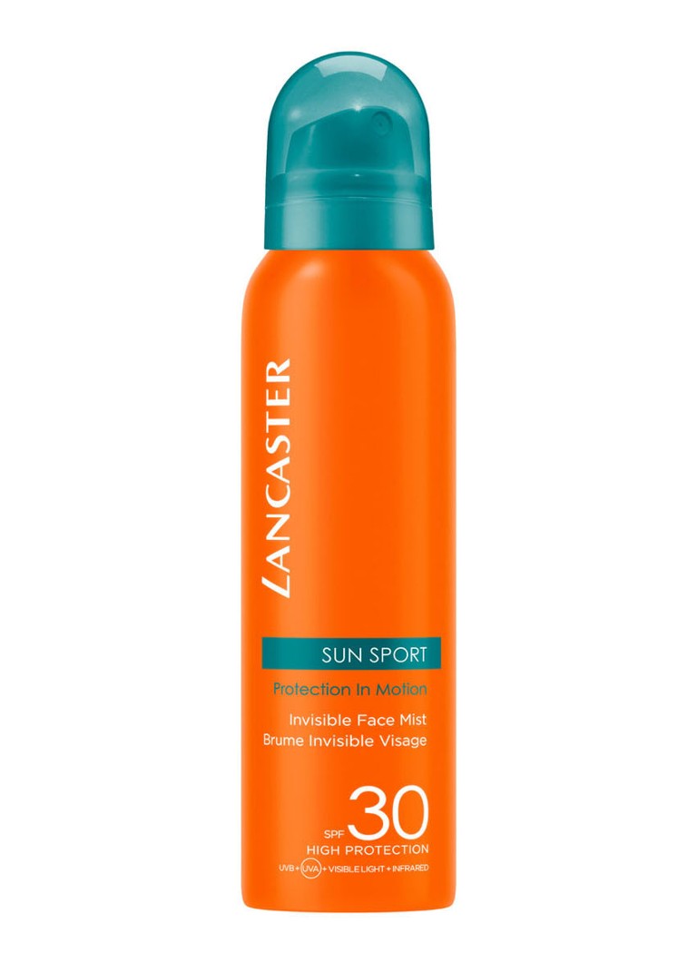 mist face zonnebrand Face  â¢ Sport Sun  Bijenkorf de Mist SPF zonnebrand 30 Invisible Lancaster Face