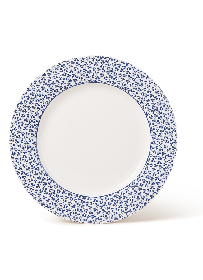 Laura Ashley - Floris ontbijtbord 23 cm - Donkerblauw