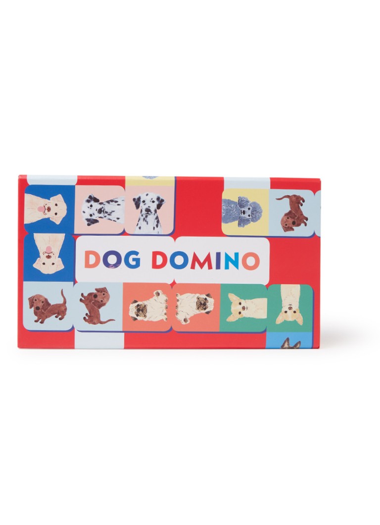 Laurence King - Dog domino spel - Rood