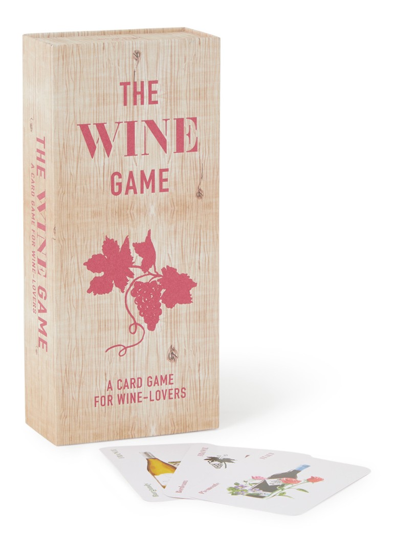 Laurence King - The Wine Game: A Card Game For Wine-Lovers kaartspel - Lichtbruin