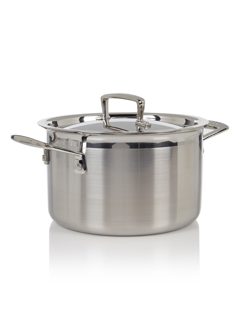 Le Creuset kookpan 20 cm • Zilver • de Bijenkorf