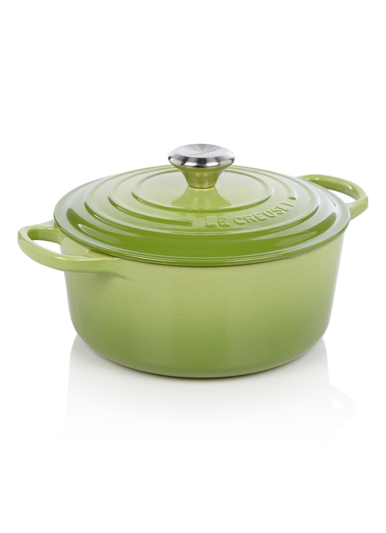 Twinkelen Citroen Isoleren Le Creuset Signature braadpan 24 cm • Groen • de Bijenkorf